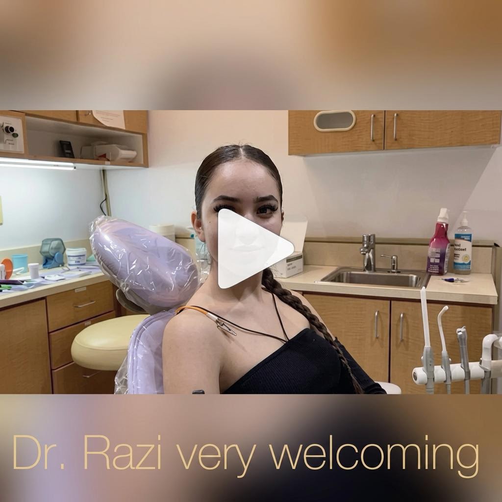 Dental team showing patient care on Instagram